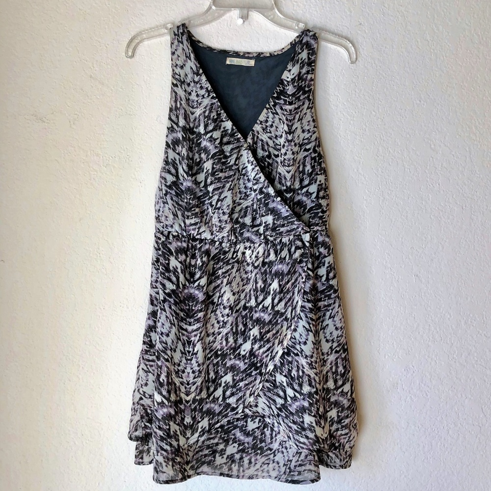 Nine Bird Purple and Gray Dress